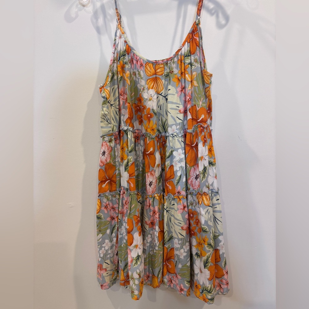 Forever 21 Floral Sleeveless Dress